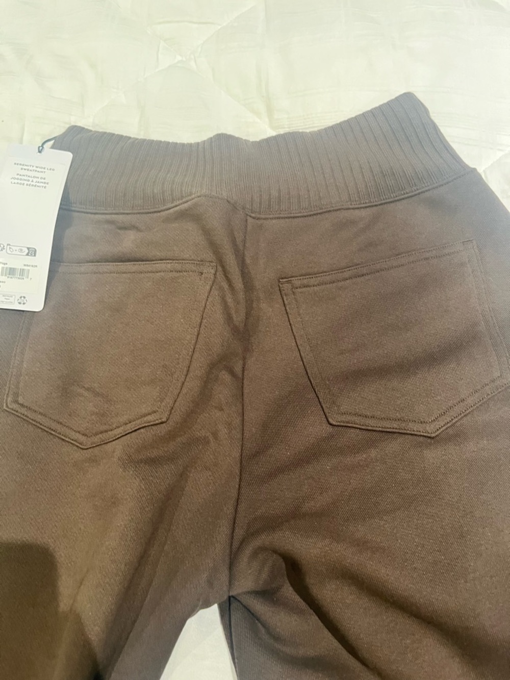 Alo yoga serenity wide leg sweatpants small - Picture 3 of 6